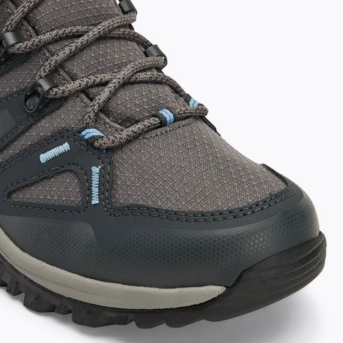 Damen-Trekkingstiefel The North Face Hedgehog Mid Gore-Tex geräuchert perlgrau / asphaltgrau