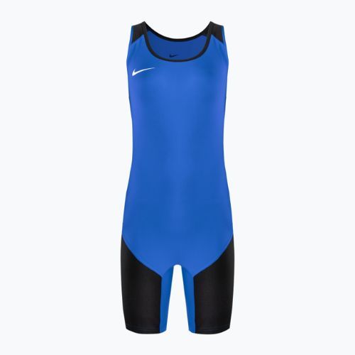 Männer-Wrestlingtrikot Nike Weightlifting Singlet royal/black