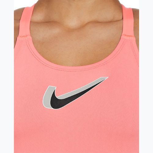 Einteiliger Schwimmanzug Damen Nike Hydrastrong 3D Swoosh Fastback hot punch