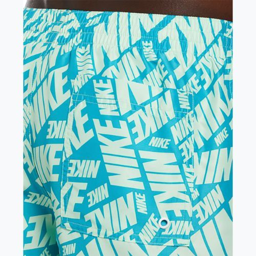 Badeshorts Badehosen Herren Nike Tossed 5" Volley vapor green