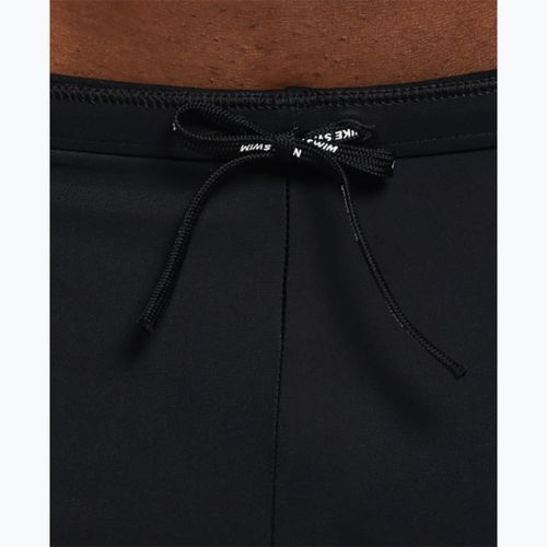 Bade-Boxershorts Badehosen Herren Nike Tossed Swoosh Square Leg black