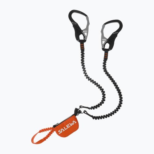 Salewa Set Via Ferrata Ergo Tex Longe schwarz/orange