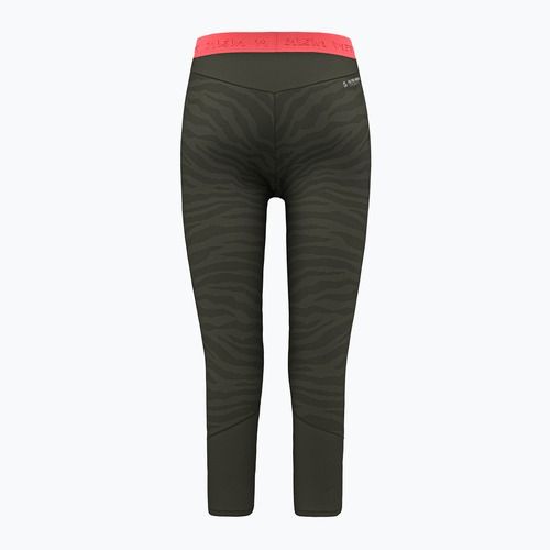 Thermo Hose Damen Salewa Cristallo Warm AMR 3/4 dark olive