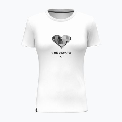 Shirt Damen Salewa Pure Heart Dry white