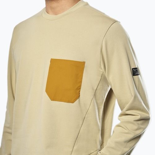 Herrenpullover Salewa Fanes Dry Pullover Quicksand