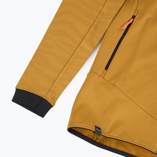 Trekking Sweatshirt Hoodie Damen Salewa Sella Crevasse Hd golden brown