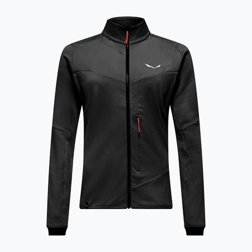 Trekking Sweatshirt Hoodie Damen Salewa Sella Crevasse black out