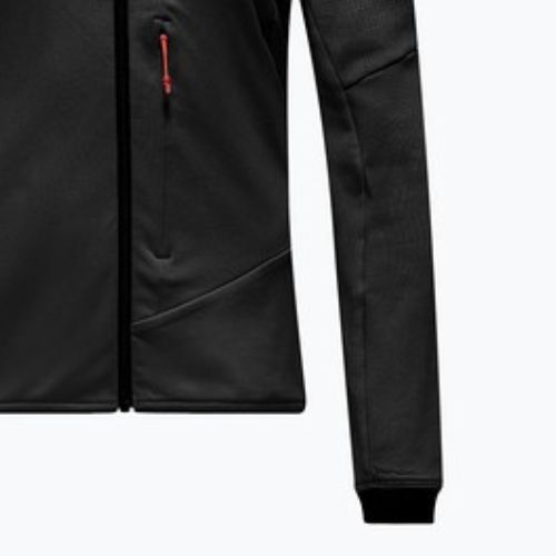 Trekking Sweatshirt Hoodie Damen Salewa Sella Crevasse black out