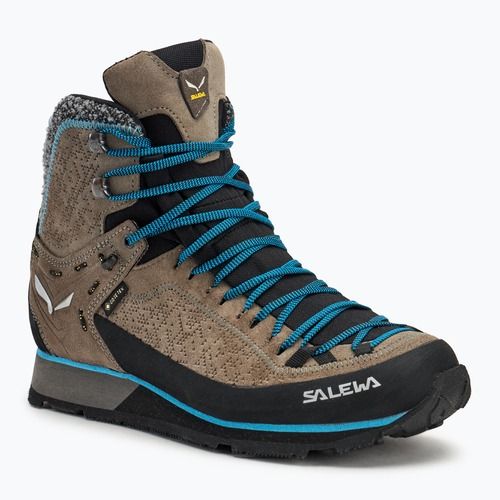 Trekking Wander Schuhe Damen Salewa MTN Trainer 2 Winter GTX bungee cord/ delphinium