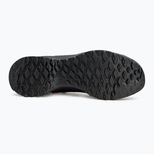 Salewa Wildfire Leather GTX Damen Wanderschuhe schwarz/fluo koralle