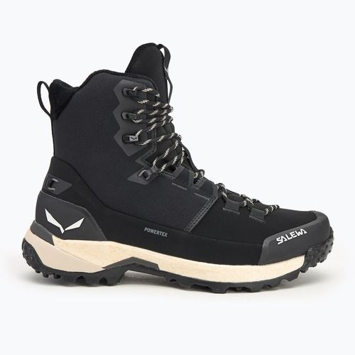 Trekking Wander Schuhe Damen Salewa Puez Winter Mid Ptx black / black