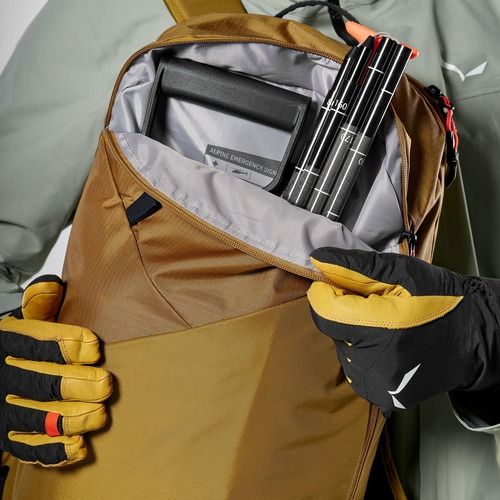 Skitourenrucksack Salewa Sella Free 22 l golden brown