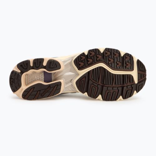 Mizuno Wave Rider 10 Schuhe schneeweiß/silberne Wolke/chicory coffe