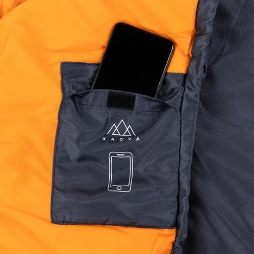 Schlafsack KADVA Light 1000 R rechts dunkelblau