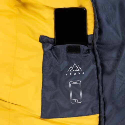 KADVA Light 800 R Schlafsack rechts navy blau