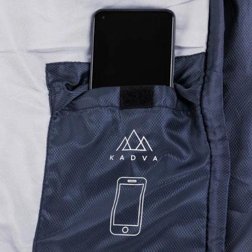 Schlafsack KADVA Light 600 R rechts dunkelblau