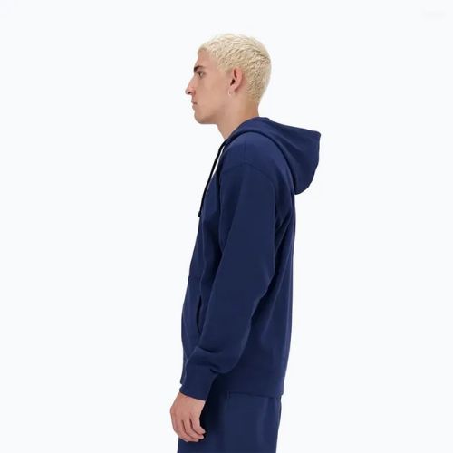 Herren New Balance Stacked Logo Sweatshirt French navy
