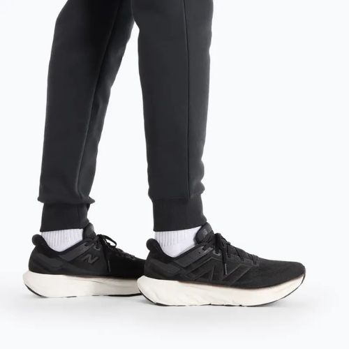 Herren New Balance Fleece Jogger Hose schwarz