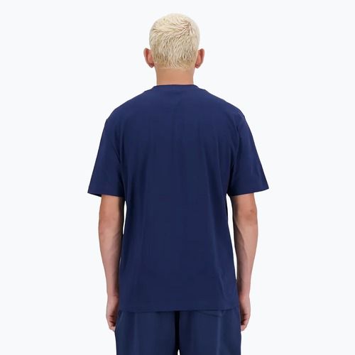 Herren New Balance Kleines Logo-T-Shirt navy