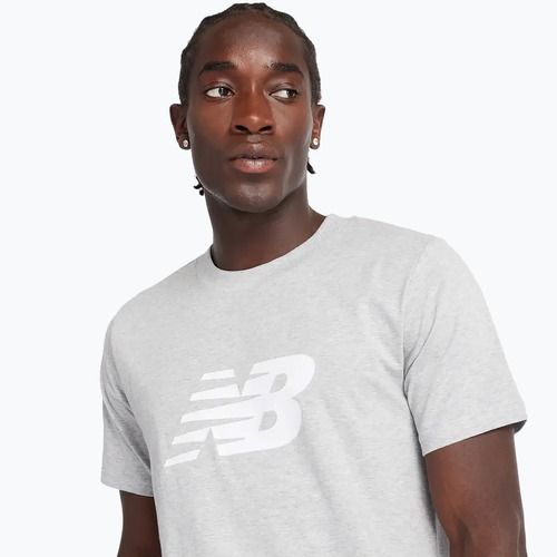 Herren New Balance Grafik V Flying sportlich grau t-shirt