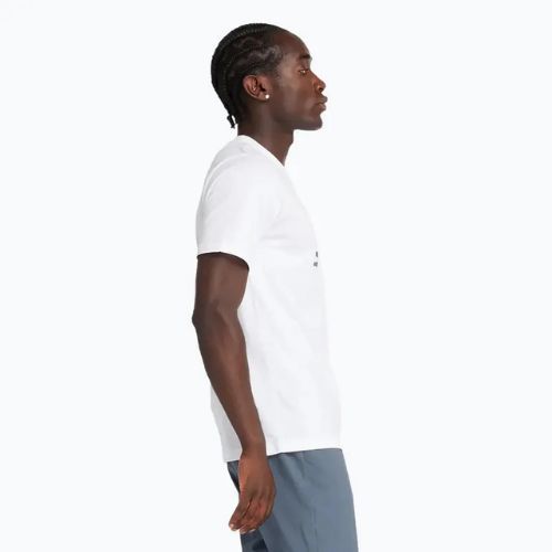 Herren New Balance Grafik V Flying T-shirt weiß