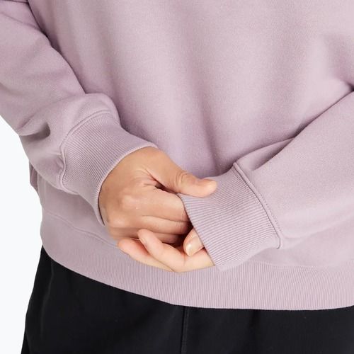 Frauen New Balance Französisch Terry Stacked icewine Sweatshirt