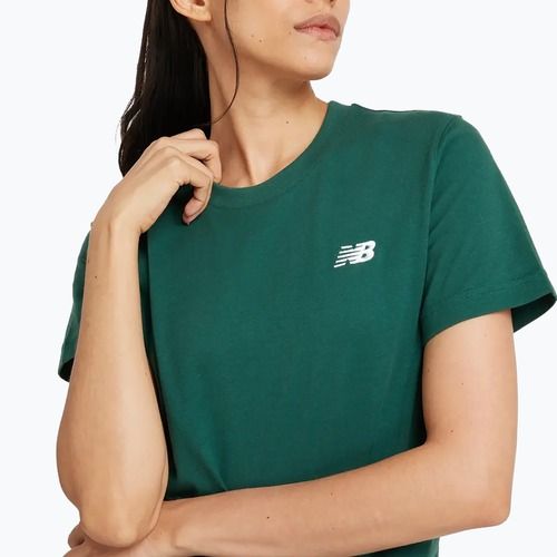Damen New Balance Essentials Jersey Nachtwache grün