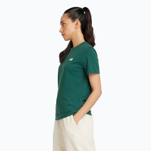 Damen New Balance Essentials Jersey Nachtwache grün