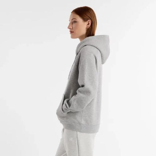 New Balance Damen Fleece Hoodie sportlich grau