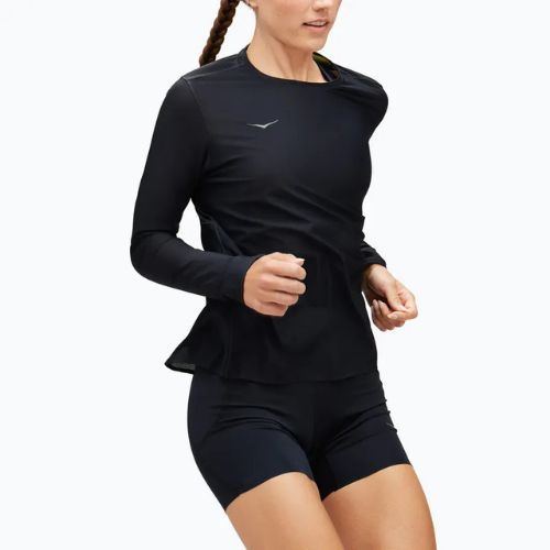 Lauf Longsleeve Damen HOKA Airolite Run black