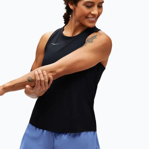 Lauf Tank Top Damen HOKA Airolite Run Tank black
