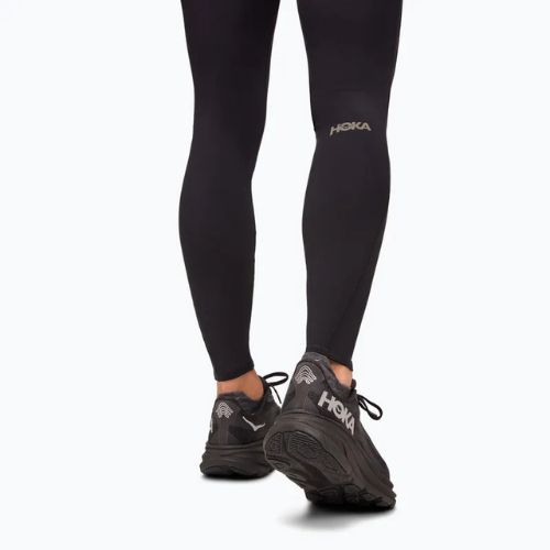 Damen-Laufleggings HOKA Cold Snap Run 28" schwarz