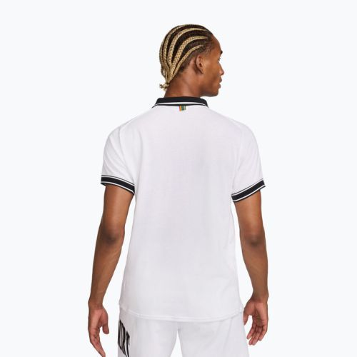Polo Tennisshirt Herren Nike Court Heritage Polo white/black