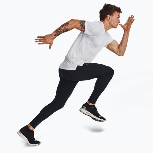 Under Armour Qualifier Elite Herren Laufleggings schwarz/stahl/reflektierend