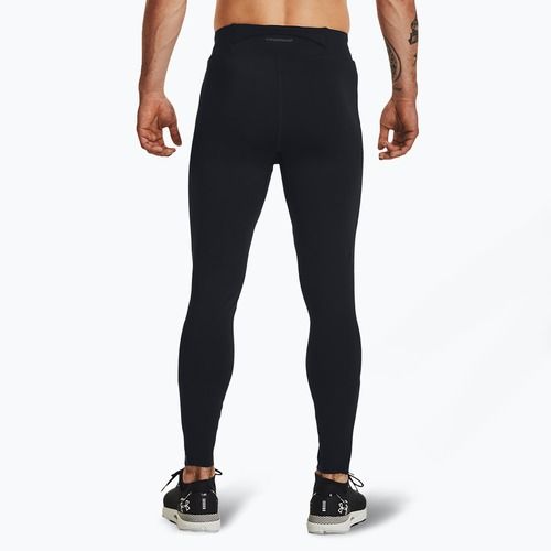 Under Armour Qualifier Elite Herren Laufleggings schwarz/stahl/reflektierend