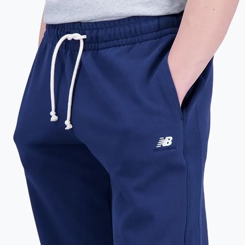 Herren New Balance Athletics Remastered French Terry Hose blau