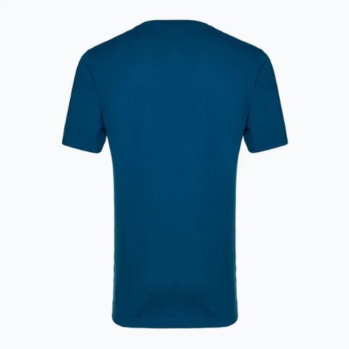 Herren New Balance Essentials Stacked Logo T-shirt blau