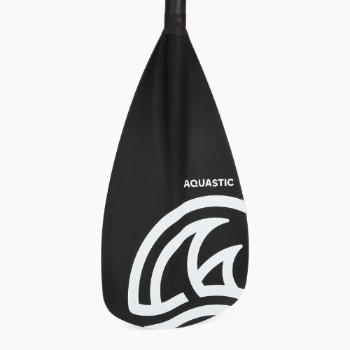 SUP-Paddel 3-teilig AQUASTIC SUP Fibre + Carbon schwarz