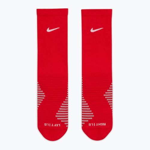 Nike Strike Fußball Socken Crew universitätsrot/weiß