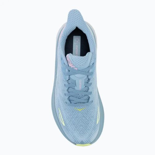 Damen Laufschuhe HOKA Clifton 9 Wide dusk/pink twilight