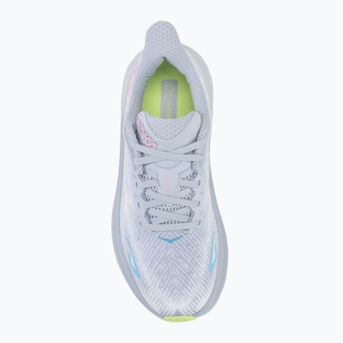 Damen Laufschuhe HOKA Clifton 9 Wide Möwe/Meereis