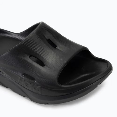HOKA Ora Recovery Slide 3 schwarz/schwarz Kinder-Flip-Flops