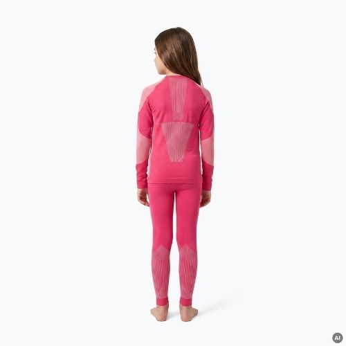 Kinder-Thermounterwäsche-Set KADVA Frosty Jrg Set nahtlos rosa