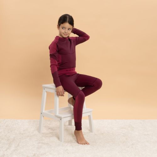 Kinder-Thermounterwäsche-Set KADVA Frosty Jrg Set nahtlos rosa