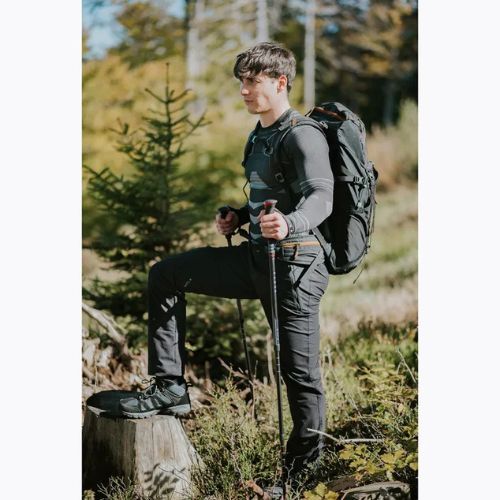 Herren Thermounterwäsche-Set KADVA Streif Set nahtlos schwarz