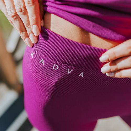Damen Thermo-Unterwäsche-Set KADVA Glacier W Set nahtlos fuchsia