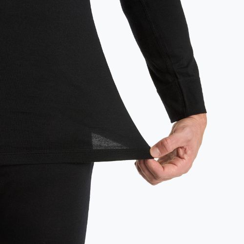 WOOLCANO Merino Herren Thermo-Unterwäsche-Set SET0540 schwarz