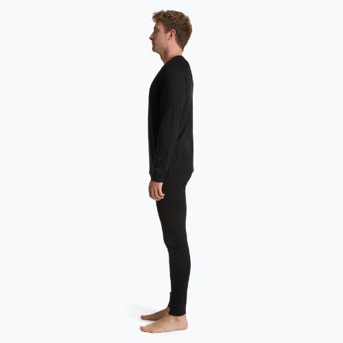 WOOLCANO Merino Herren Thermo-Unterwäsche-Set SET0540 schwarz