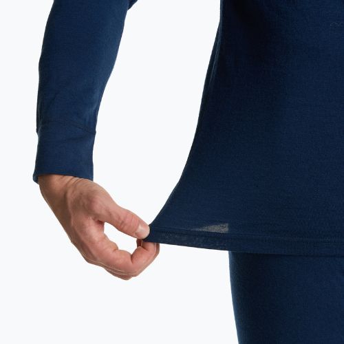 WOOLCANO Merino Herren Thermowäsche Set SET0540 marineblau