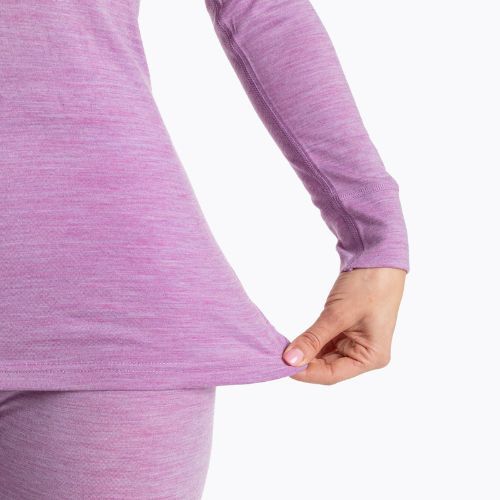 Damen Thermo-Unterwäsche-Set WOOLCANO Merino SET0543 lila